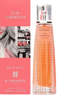 Givenchy Live Irresistible n�i parf�m 75ml EDP (Teszter) K�l�nleges Ritkas�g!