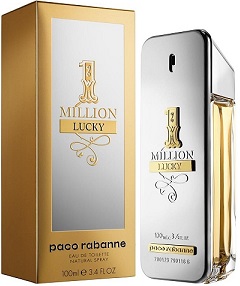 Paco Rabanne 1 Million Lucky f�rfi parf�mszett 100ml EDT + 10ml mini+ 100ml tusf. Ritkas�g!
